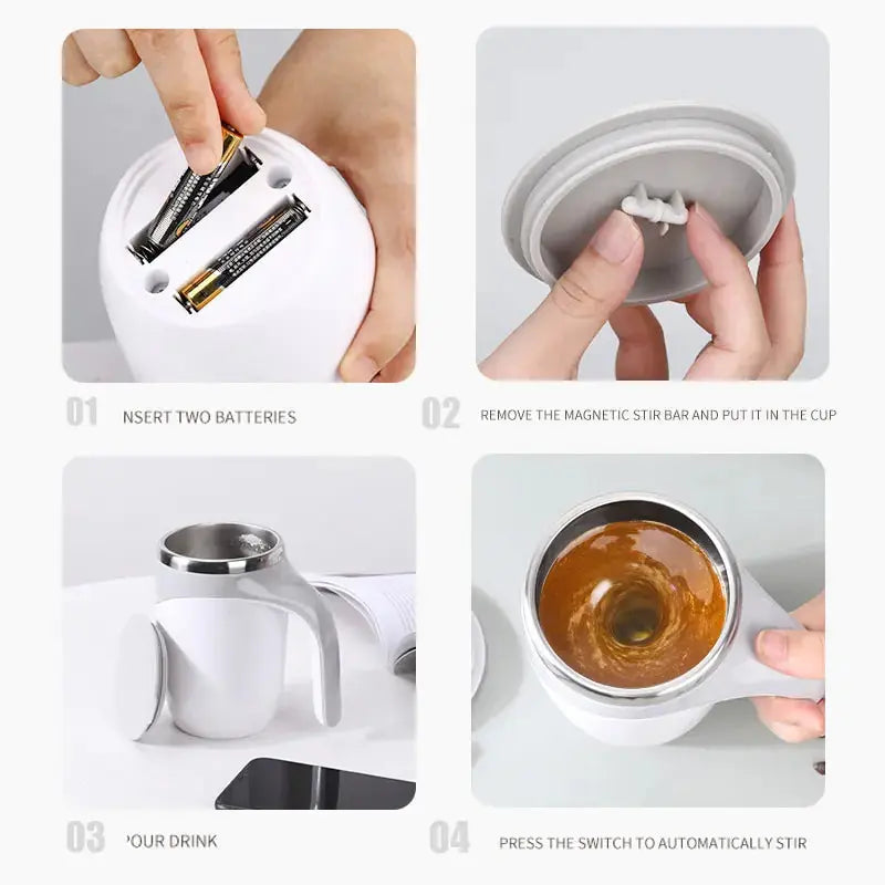 Automatic Self Stirring Magnetic Mug GLR SHOPPING