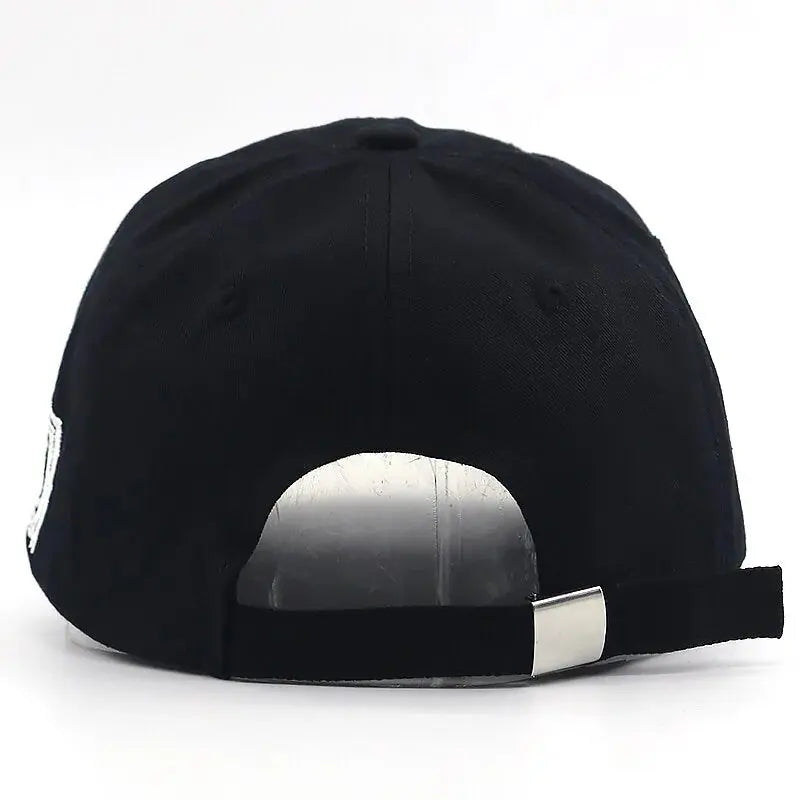 Sad Face Embroidered Baseball Cap: Adjustable Cotton Snapback Hat GLR SHOPPING