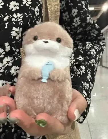 Cute Little Otter Stuffed Fish Doll GLR SHOPPING