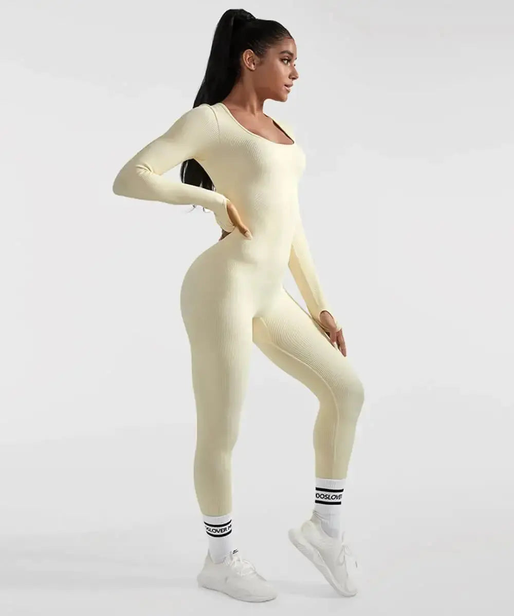 Long Sleeve Jumpsuit GLR SHOPPING