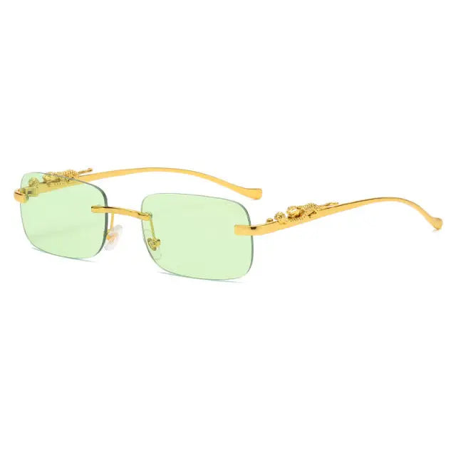 Rimless Square Sunglasses - GLR SHOPPING