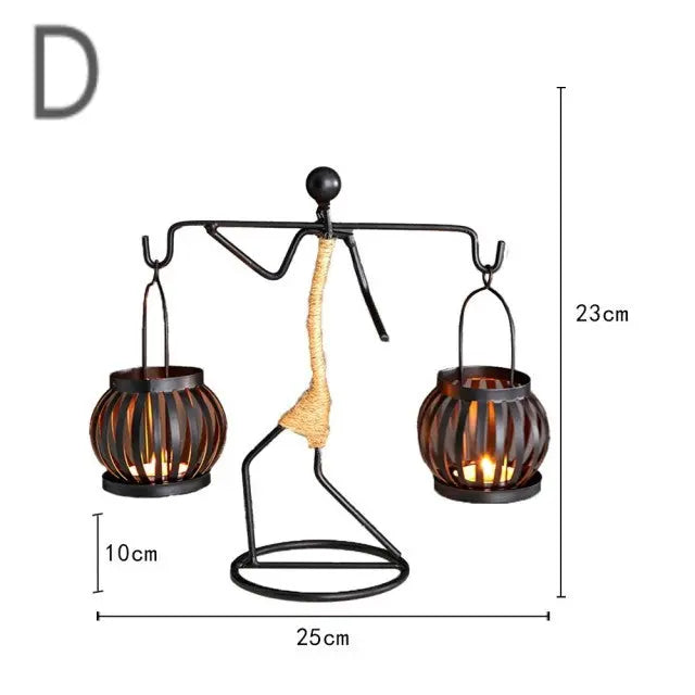 Little Man Candle Holder - GLR SHOPPING