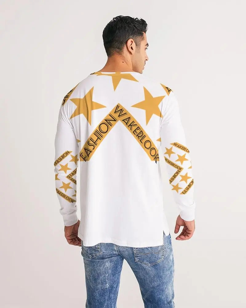 Men's Fashion Long Sleeve Wakerlook Tee - GLR SHOPPING