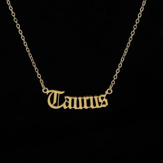 Star Sign Necklace - GLR SHOPPING