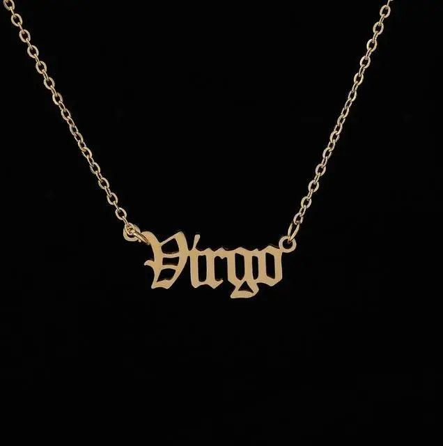 Star Sign Necklace - GLR SHOPPING