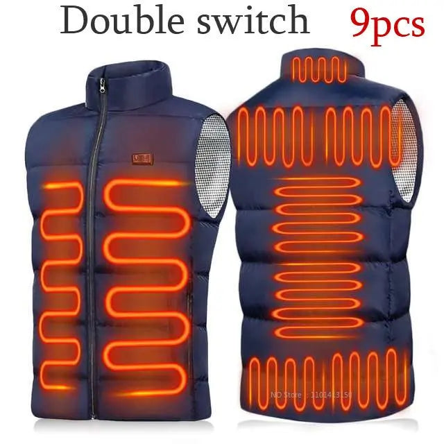Camouflage Heating Vest - GLR SHOPPING