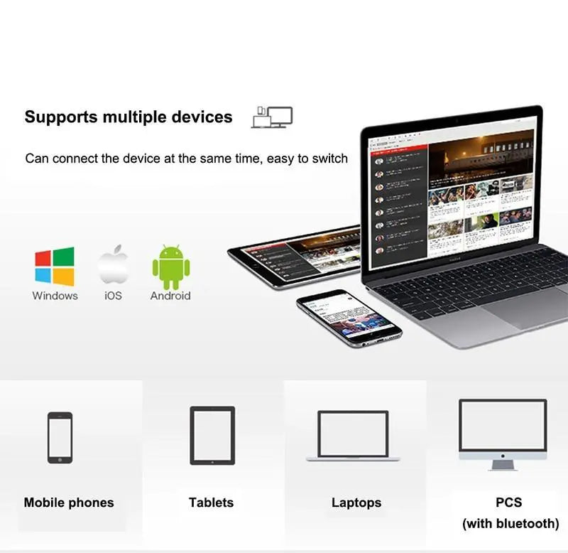 Flexible Roll Folding Bluetooth Keyboard - GLR SHOPPING