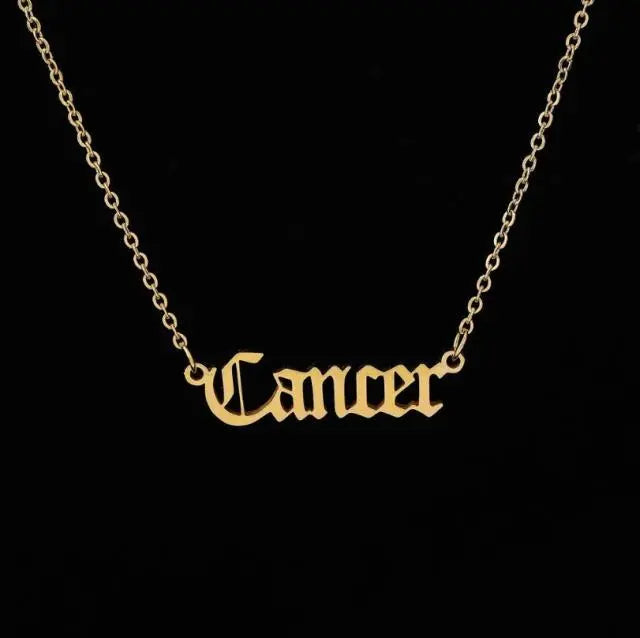 Star Sign Necklace - GLR SHOPPING