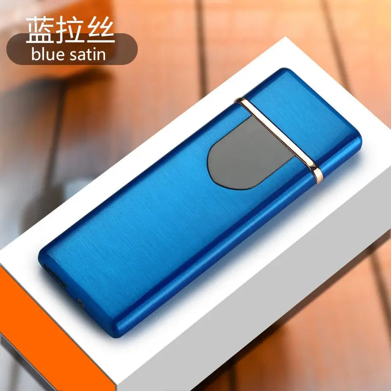 Windproof electronic ultra-thin USB cigarette lighter - GLR SHOPPING