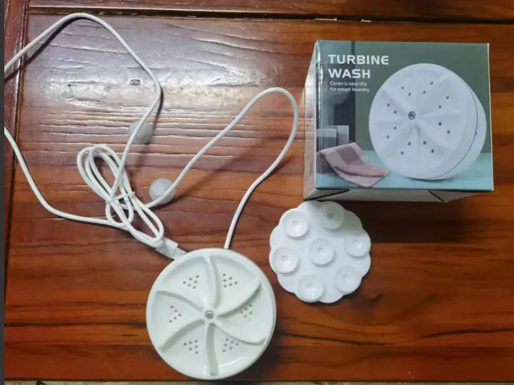 Cyclone Genie™  - #1 Portable Mini Ultrasonic Washing Machine - GLR SHOPPING