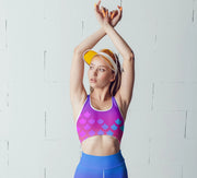 Stacy Mermaid Padded Sports Bra - GLR SHOPPING