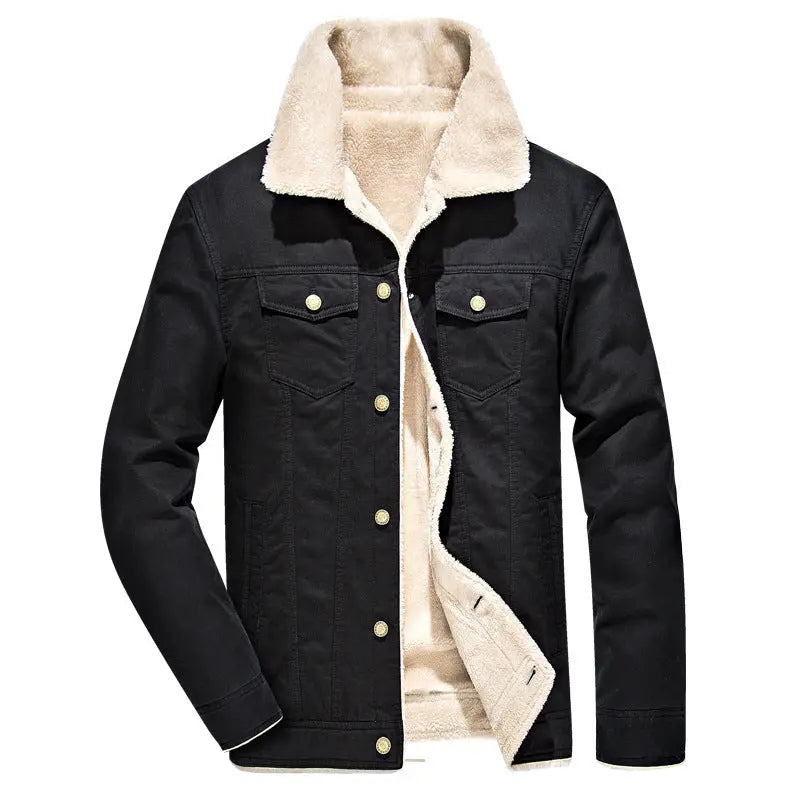 Washed Thick Velvet Jacket - GLR SHOPPING