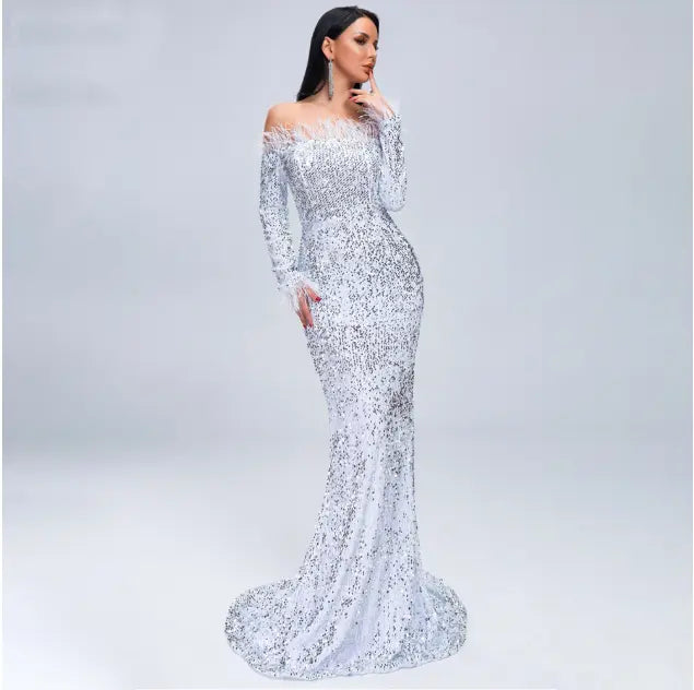 Elegant Evening Dress - GLR SHOPPING