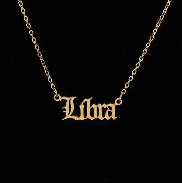 Star Sign Necklace - GLR SHOPPING