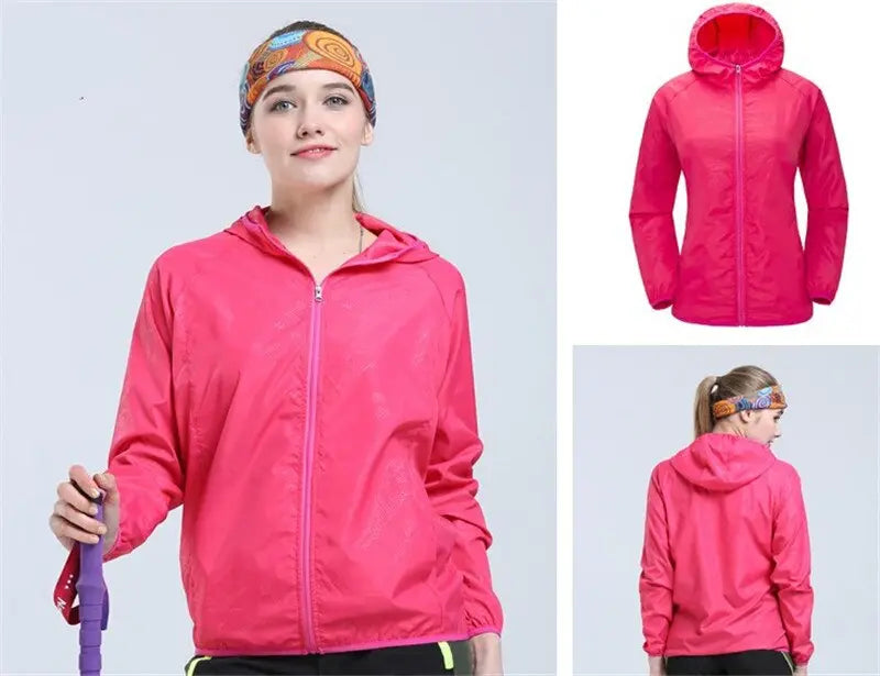 Quick-dry Unisex Windproof Hiking Jacket - GLR SHOPPING