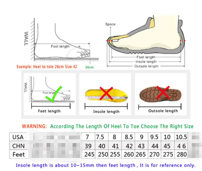 Mens Breathable Running Shoes - GLR SHOPPING