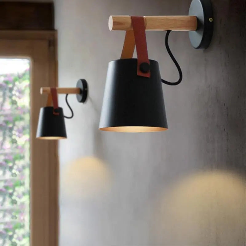 Riley Wooden Wall Sconce - GLR SHOPPING