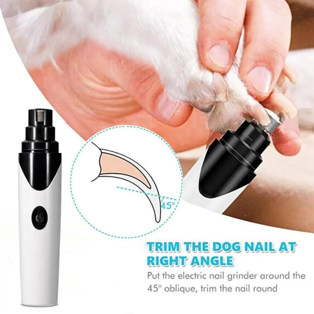 Electric Painless Pet Nail Clipper Trimmer - GLR SHOPPING