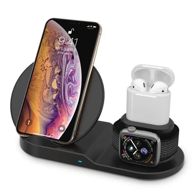 Dock Station Wireless Smart Fast Charger Gadget-4