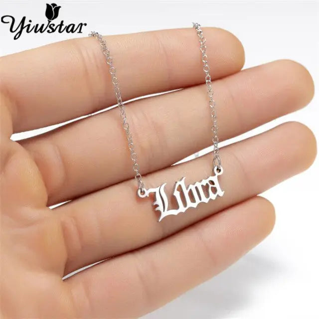 Star Sign Necklace - GLR SHOPPING