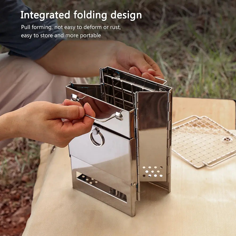 Mini Outdoor Portable Firewood Stove - GLR SHOPPING