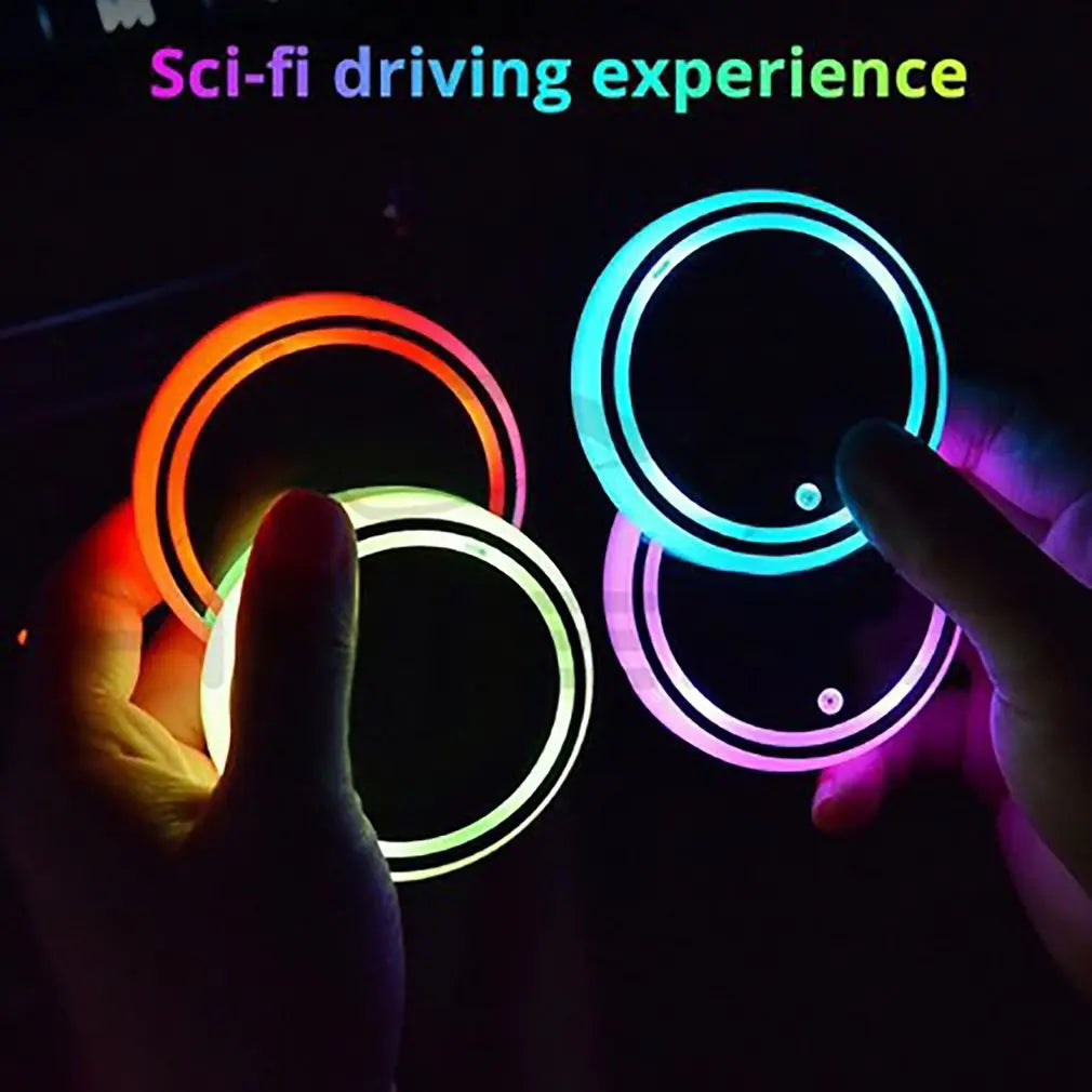 LED Car Cup Coaster - GLR SHOPPING