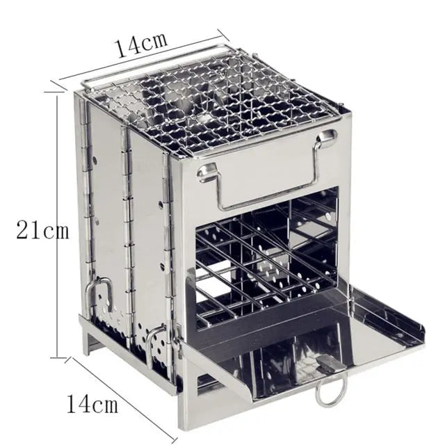 Mini Outdoor Portable Firewood Stove - GLR SHOPPING