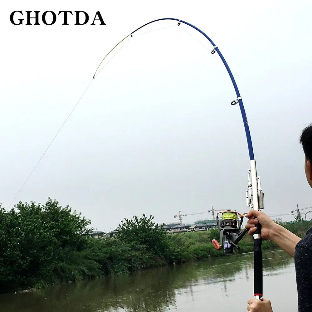 Stainless Steel Automatic Fishing Rod Without Reel - GLR SHOPPING
