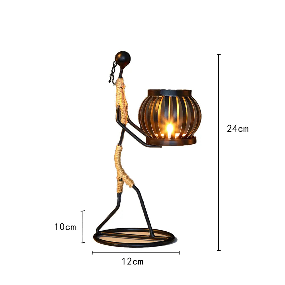 Little Man Candle Holder - GLR SHOPPING
