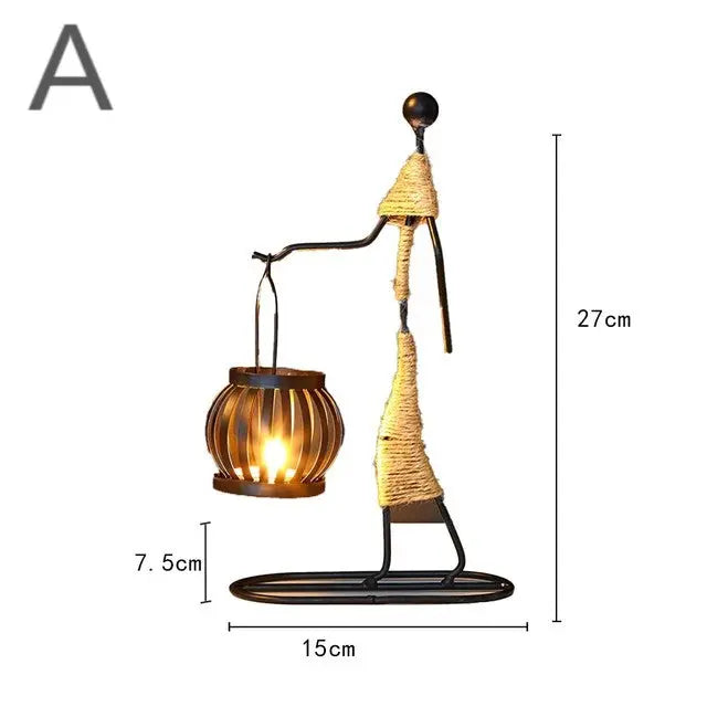 Little Man Candle Holder - GLR SHOPPING