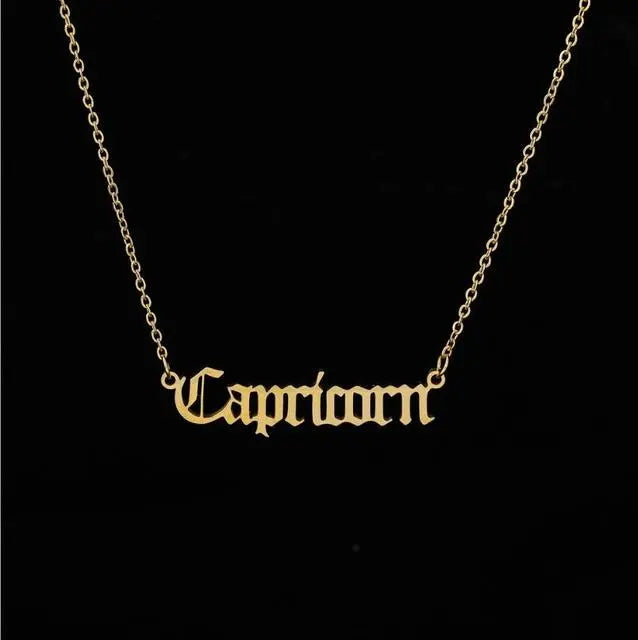 Star Sign Necklace - GLR SHOPPING