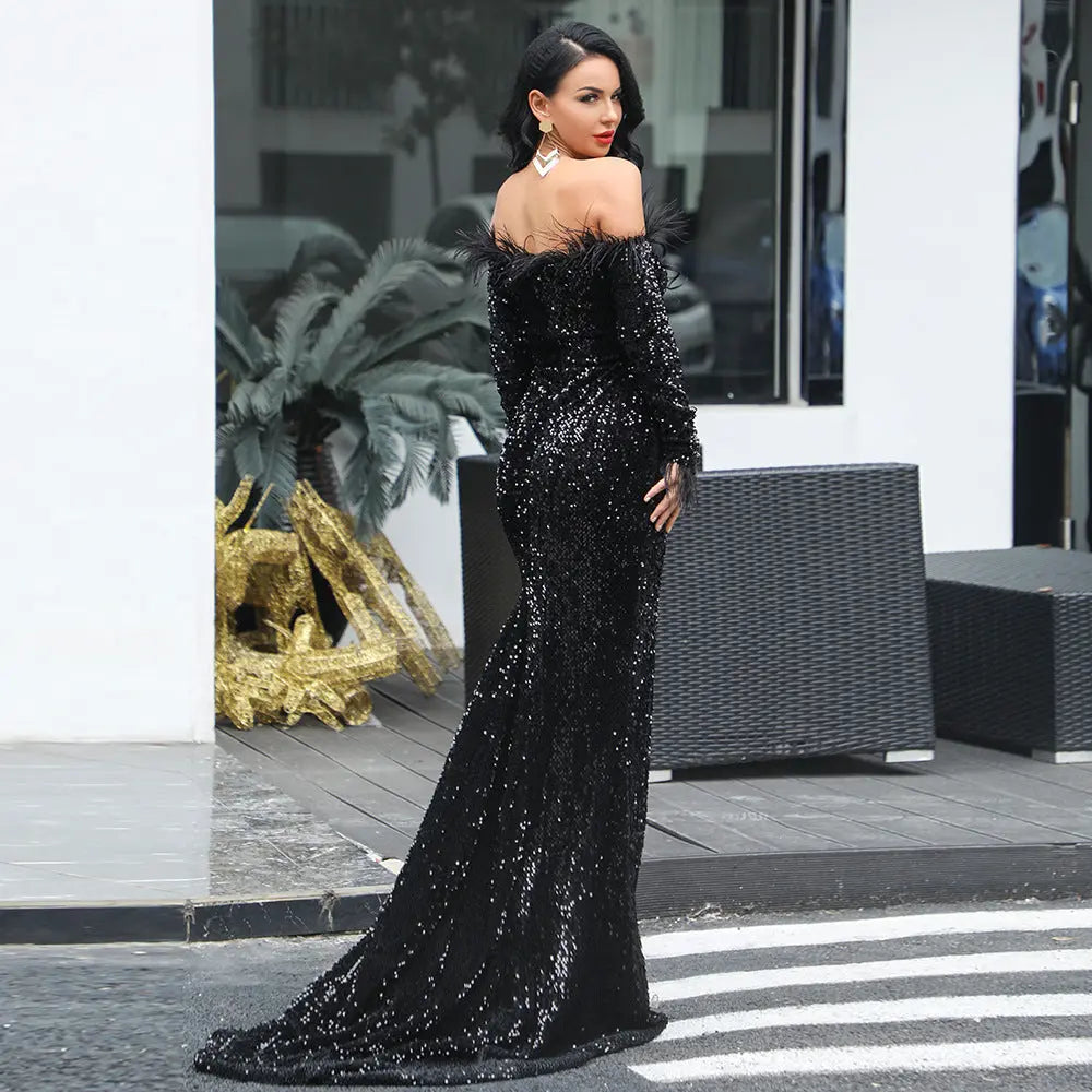 Elegant Evening Dress - GLR SHOPPING