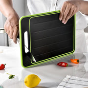 Cutting Board With Knife Sharpener - GLR SHOPPING