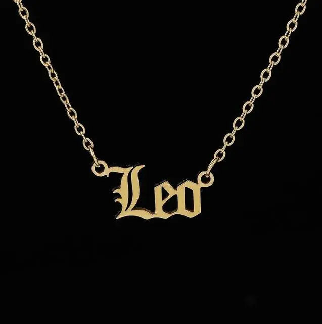 Star Sign Necklace - GLR SHOPPING
