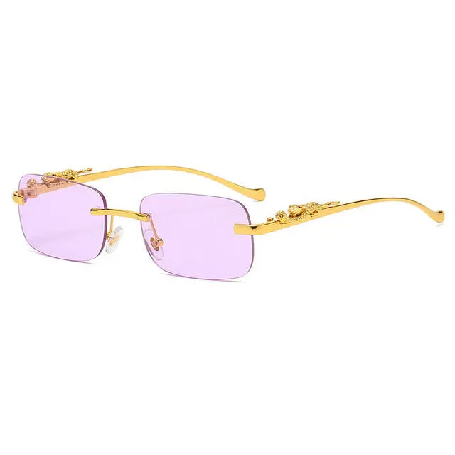 Rimless Square Sunglasses - GLR SHOPPING