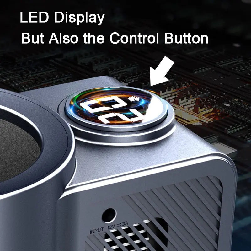 2 In 1 Car Heating Cooling Cup - GLR SHOPPING