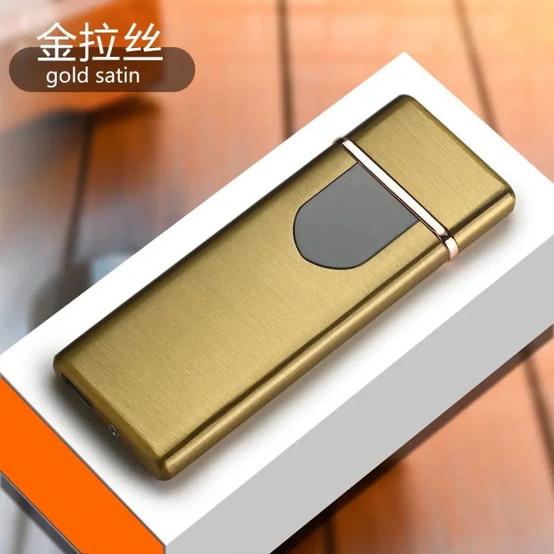Windproof electronic ultra-thin USB cigarette lighter - GLR SHOPPING