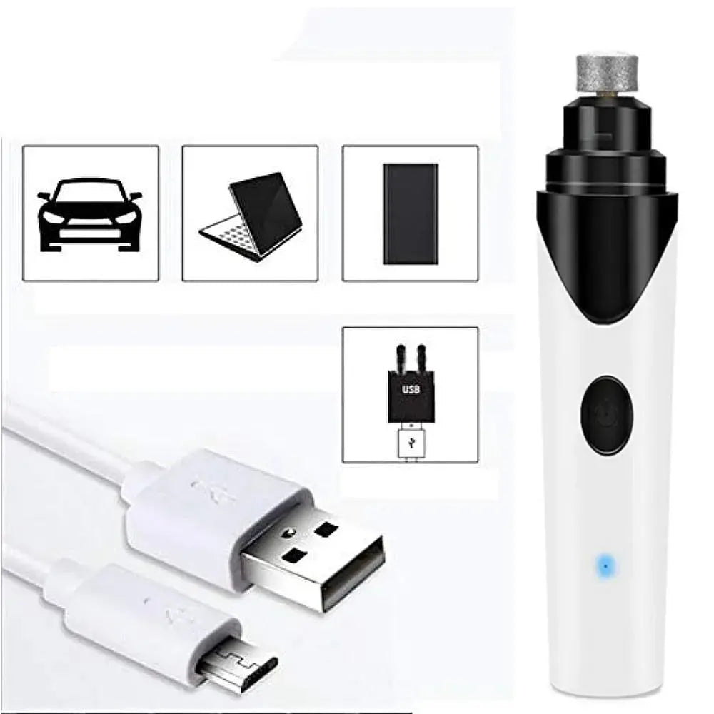 Electric Painless Pet Nail Clipper Trimmer - GLR SHOPPING