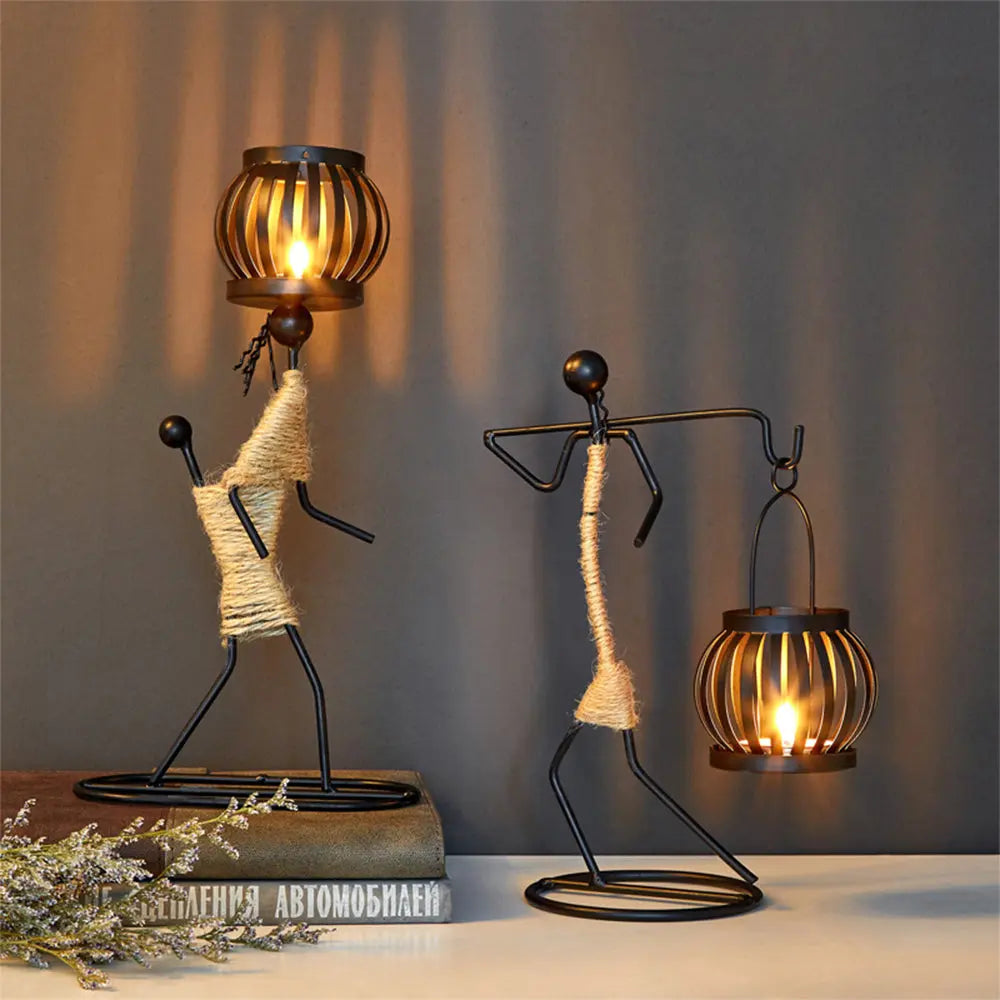 Little Man Candle Holder - GLR SHOPPING
