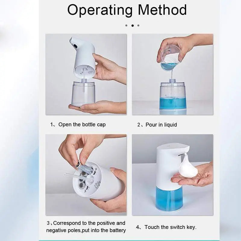 Touchless Foam Soap Dispenser Induction Home Essentials-7
