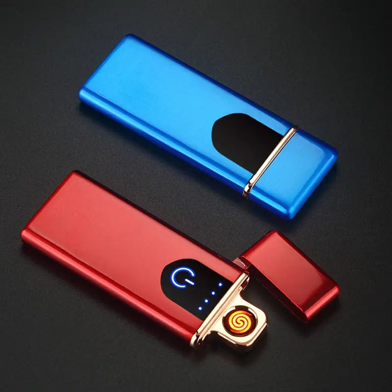 Windproof electronic ultra-thin USB cigarette lighter - GLR SHOPPING