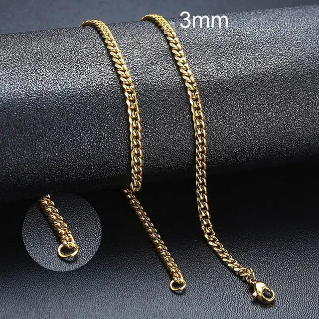 Cuban Chain Necklace for Men and Women - GLR SHOPPING