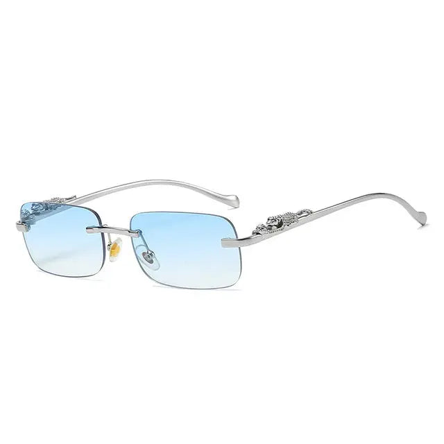 Rimless Square Sunglasses - GLR SHOPPING