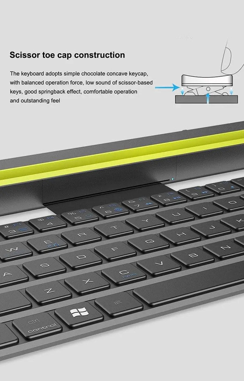 Flexible Roll Folding Bluetooth Keyboard - GLR SHOPPING