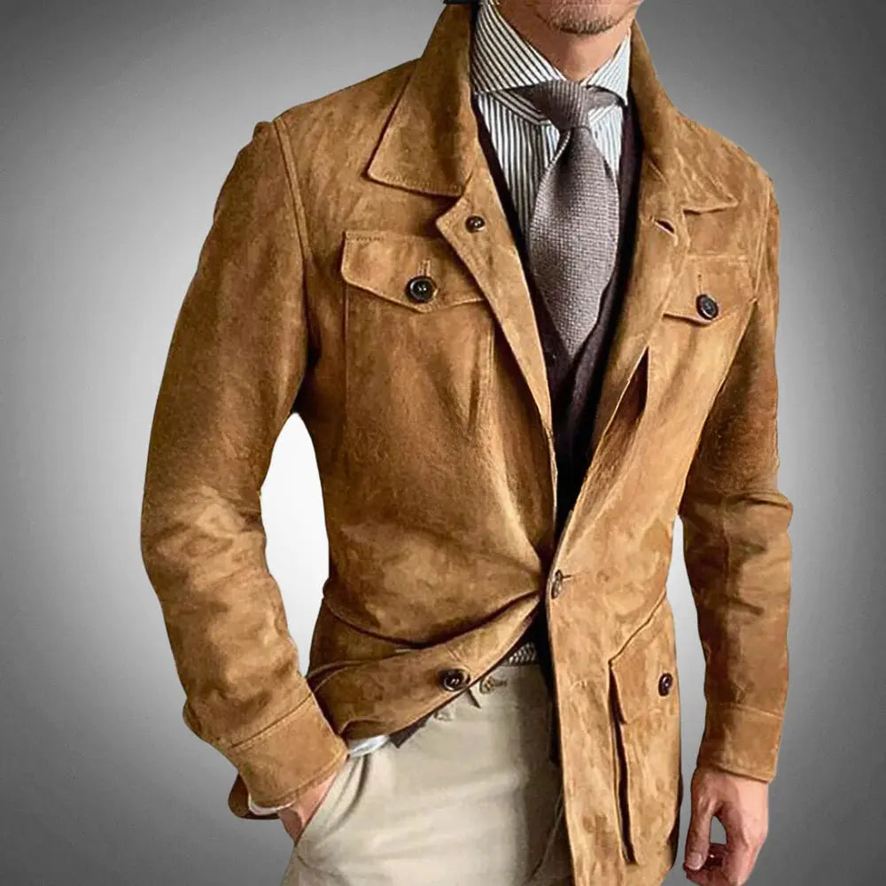 Suede Jacket - GLR SHOPPING