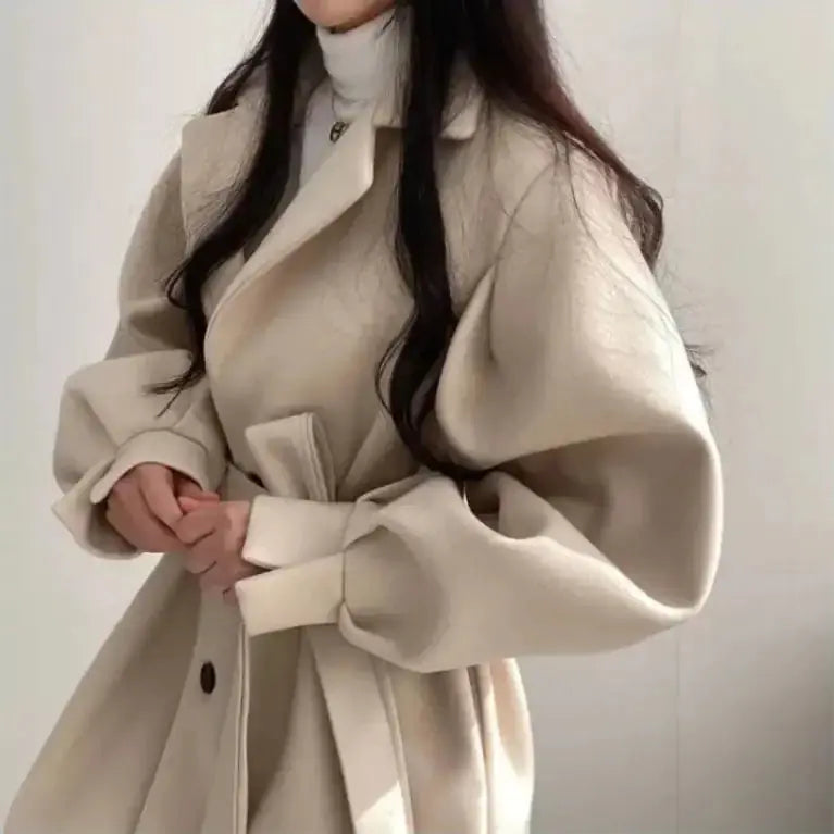 Thickened Wool Coat - GLR SHOPPING