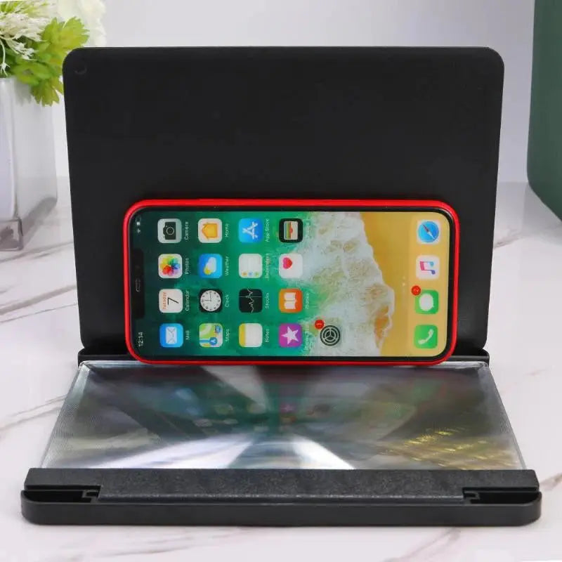 Mobile Screen Amplifier Bracket Magnifier Gadget-4