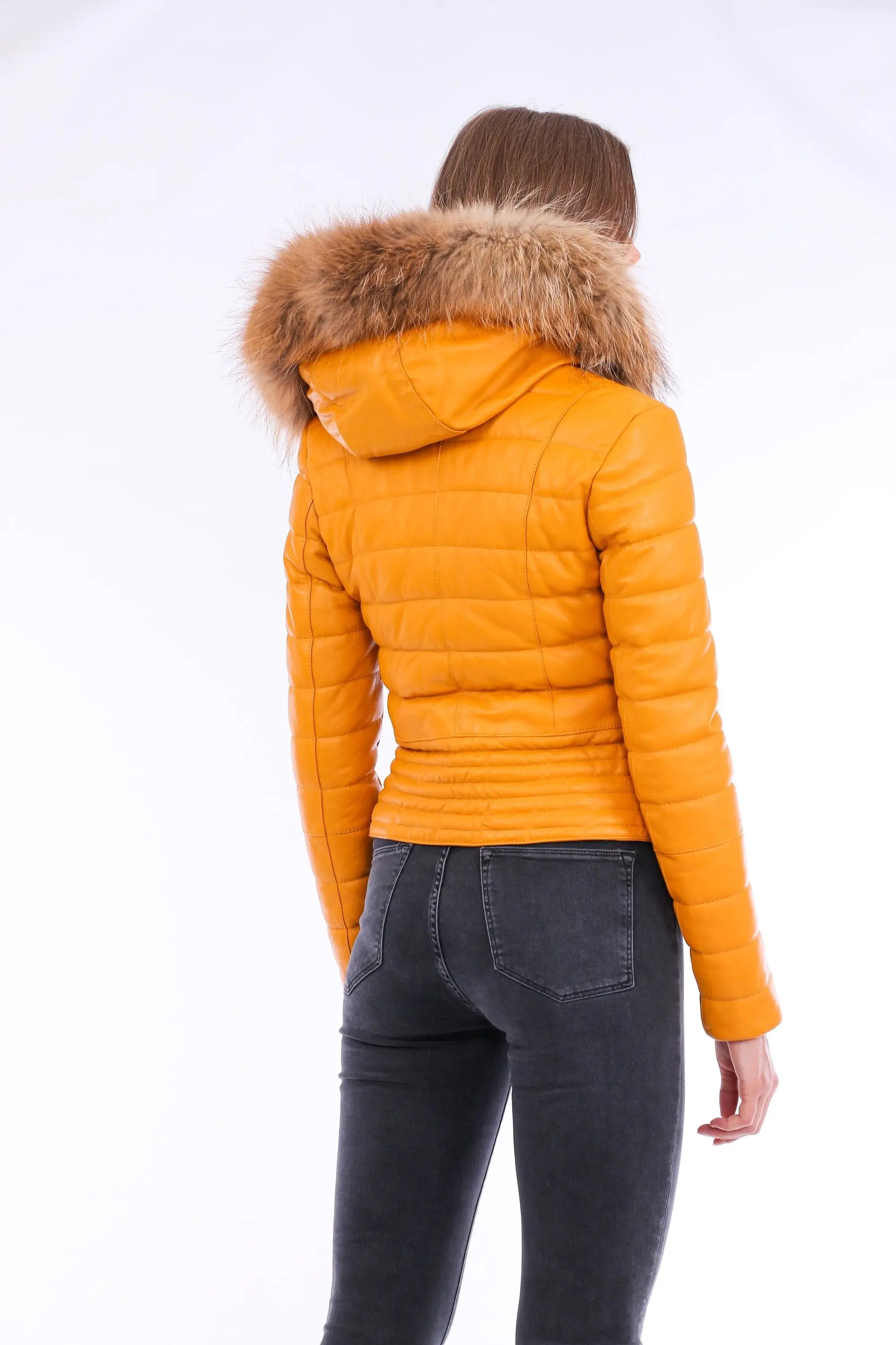 Anoraq Quilted Leather Jacket - GLR SHOPPING