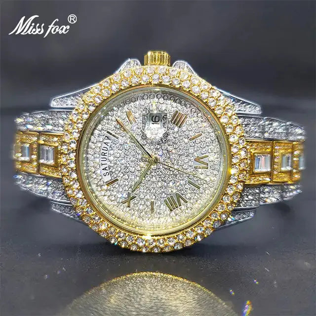 Trendy Diamond Watch - GLR SHOPPING
