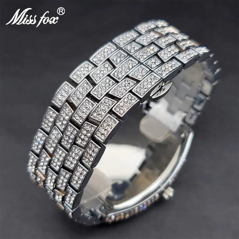 Iced Out Watch For Men - GLR SHOPPING